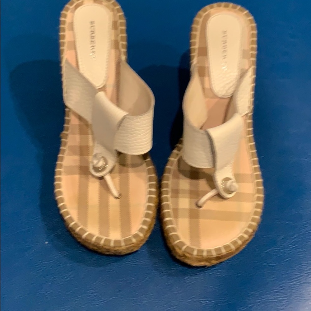 Burberry sandal wedges
